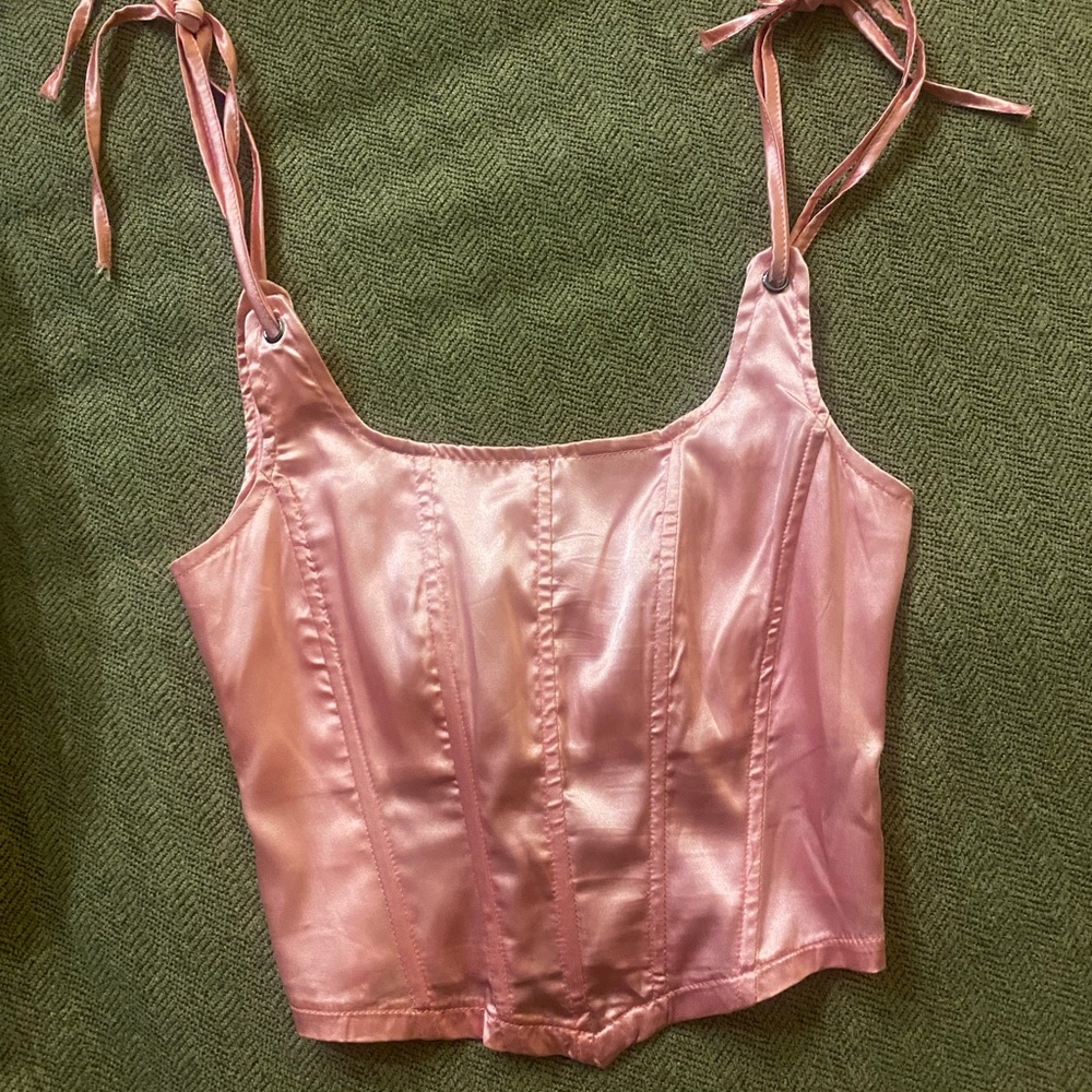 pink corset top bought from dolls kill